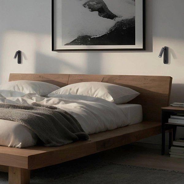 ENZO BLACK KINKIET 1 6621