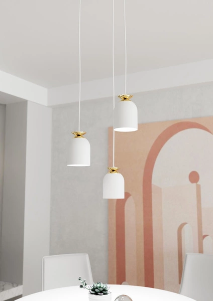 Lampa wisząca Emibig TARGET 3 PREM WH 1401/3PREM