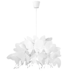 Młodzieżowa lampa FARFALLA biała 50cm