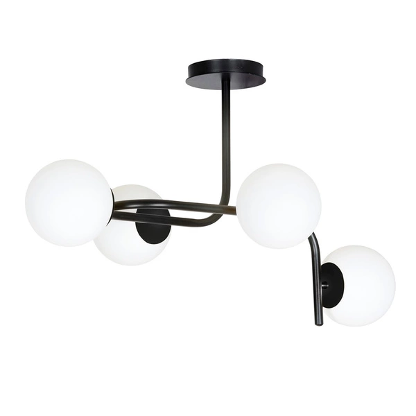 Lampa sufitowa Emibig KALF 4A Czarny 1030/4A