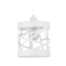 Lampa wisząca MODUŁ FREZ biała 17,5cm