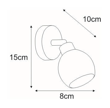 Kinkiet K-W9528/1 z serii AZELA