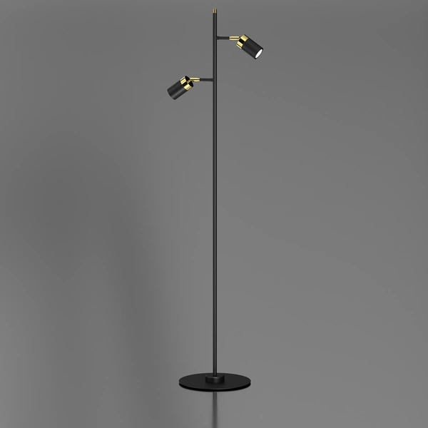 Lampa podłogowa JOKER BLACK/GOLD 1xGU10