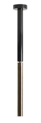Aldex PLAFON STICK ALL BLACK S G9 | Czarny złoty 1067PL_G1_S