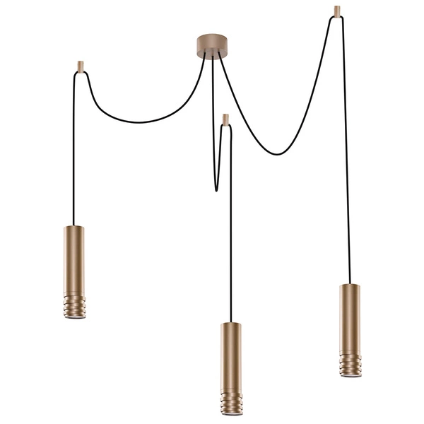 Azzardo LOCUS L PENDANT 3 CHAMPAGNE 3404