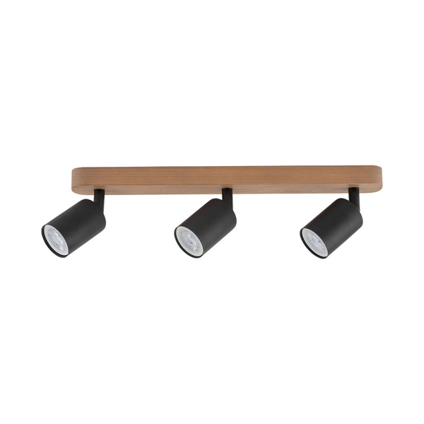 Lampa sufitowa TOP WOOD 3292 3xGU10 czarna 3292