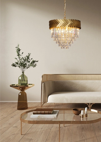 23910/9 LYON LAMPA WISZĄCA ZŁOTA/GOLD