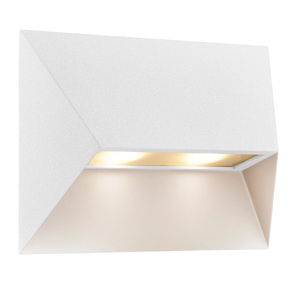 Kinkiet PONTIO GU10 25W Aluminium | Biały