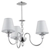 Lampa sufitowa ALFA EMMANUELLE CHROM 3xE14 52cm | 16713