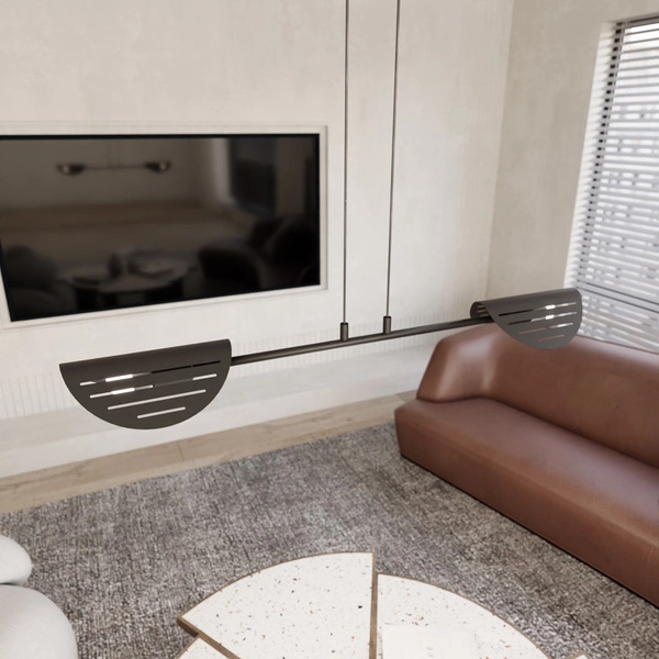 Lampa wisząca Emibig SABER 2 BL 1430/2