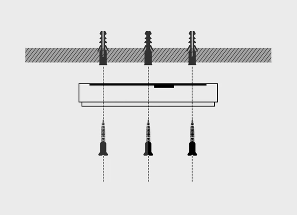 LED Lampa sufitowa 24W 4000K
