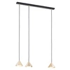 Lampa wisząca Emibig ELIT 3 BL GOLD 1329/3