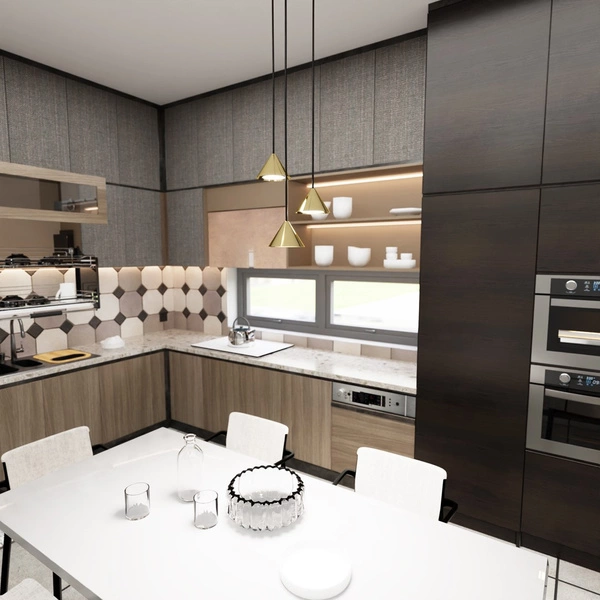 Lampa wisząca Emibig ELIT 3 PREMIUM GOLD 1329/3PREM