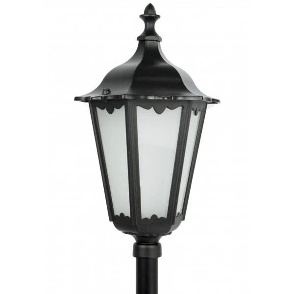 Lampa stojąca masztowa zewnętrzna Retro Classic K 5002/1 | czarny
