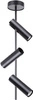 Lampa sufitowa żyrandol LEDA 3 czarny 33101