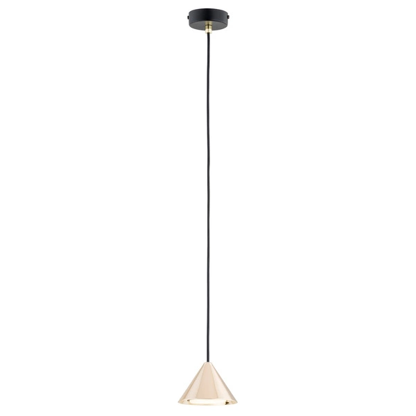 Lampa wisząca Emibig ELIT 1 BL GOLD 1329/1