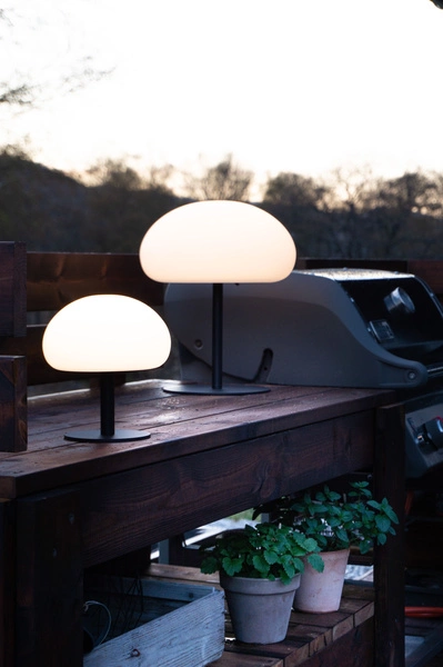 Lampa z przenośna na akumulator SPONGE LED 2700K Biała ciepła Plastik | Biały