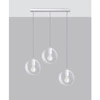 Lampa wisząca TITRAN 3, biała, 3x60W E27, SL.1138