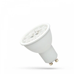 Żarówka LED GU10 ze zmienną barwą CCT 6W 38ST z soczewką SPECTRUM