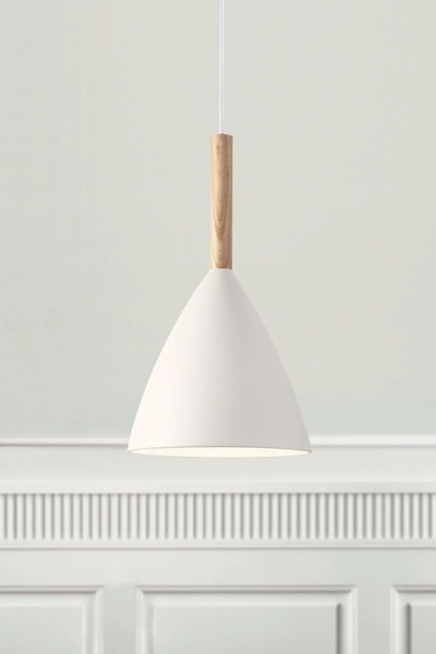 Lampa wisząca PURE E27 40W Metal | Biały
