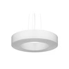 Nowoczesna lampa wisząca SATURNO SLIM SL0749 50 cm biała 5xE27