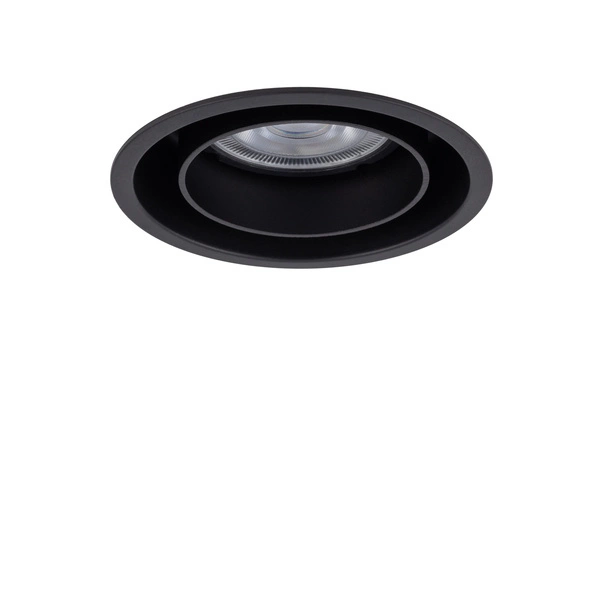 Regulowana lampa podtynkowa MONO SLIDE śr. 8,3cm GU10 | czarny 10799