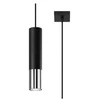 Lampa wisząca LOOPEZ 1 czarny/chrom SL.0940