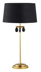 Klasyczna Lampka biurkowa EGIDA wys. 65cm 1xE27 15W IP20 | Złoty