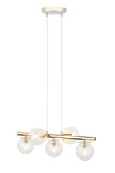 Lampa Sigma AVOLA zwis 5 złoty/transparentny 40799