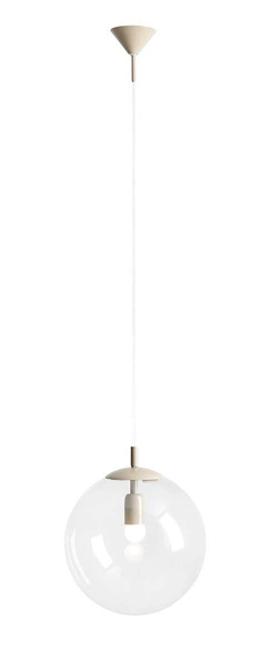 Aldex LAMPA WISZĄCA GLOBE BEIGE 562G17