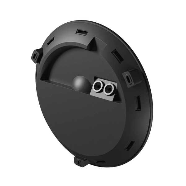 Okrągły plafon E27 z czujnikiem ruchu Nymphea OMNI czarna 230V IP65 IK08 czujnik