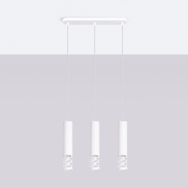 Lampa wisząca LIRO 3L biały