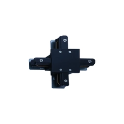 Łącznik krzyżowy szynoprzewodu podtynkowego 1F 230V - Czarny 6353 Antigo