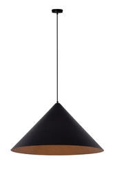 Lampa Sigma Vesuvio czarny/miedziany M 3xE27 41043
