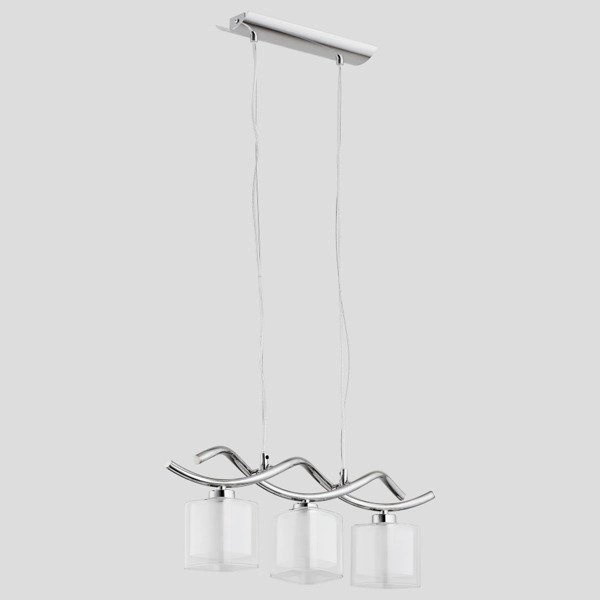Lampa wisząca ALFA ILLUSION CHROM 3xE14 52cm | 17133