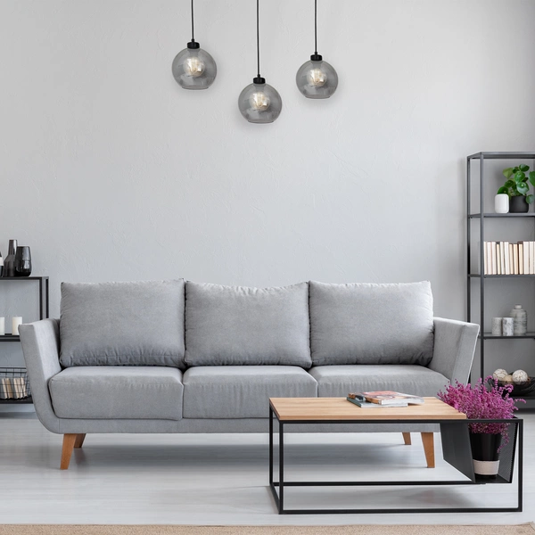 Nowoczesna lampa wisząca listwa SOFIA SMOKED MLP65800