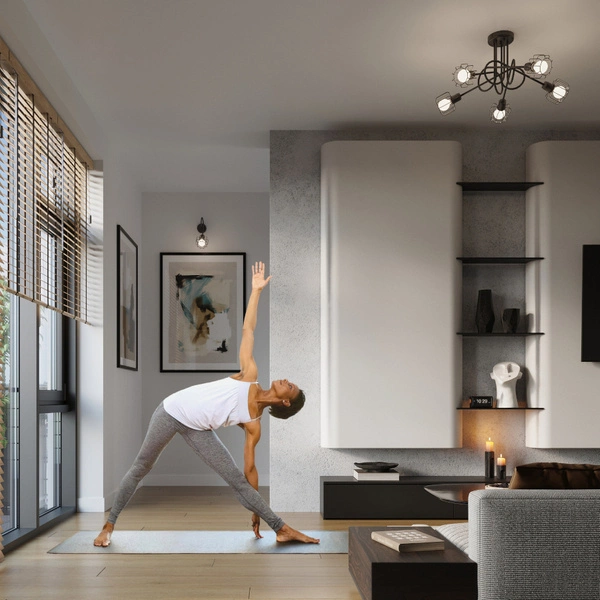 Kinkiet BELUCI 1S, czarny, 1x40W E14, SL.1117