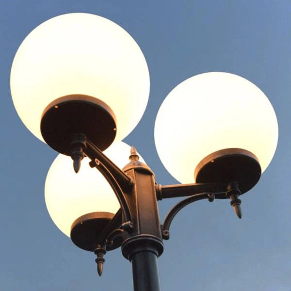 Lampa masztowa KULE CLASSIC OGMWN 3 300 latarnia 2-3metry IP43 | czarna