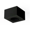 Oprawa sufitowa spot kostka natynkowa CROSTI SASARI SQ 95 L czarny szer. 16cm