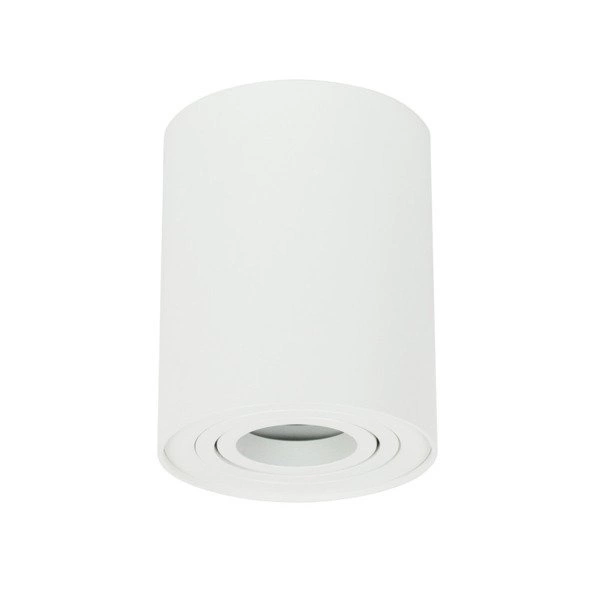 Oprawa sufitowa spot tuba natynkowa CROSTI CORTO RO biały śr. 9,7cm