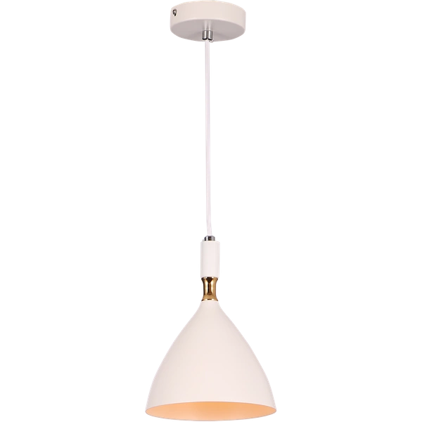 Lampa wisząca OTTO WHITE/GOLD 1xE27
