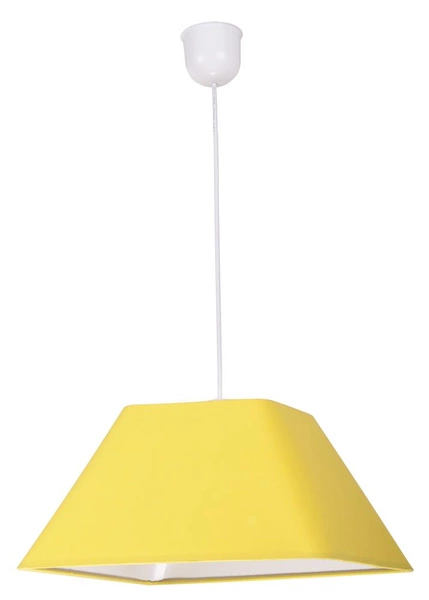 Nowoczesna lampa wisząca ROBIN 31-03270 żółta 1xE27