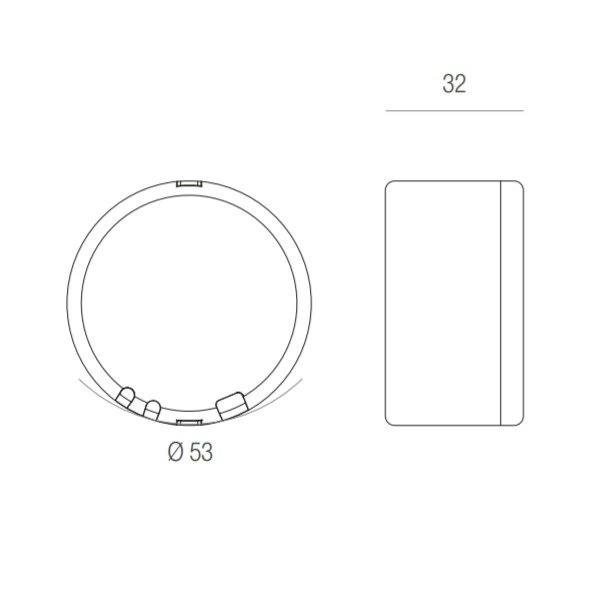 Zasilacz do puszkowy LED 12V SKOFF ZOL 15W 12V
