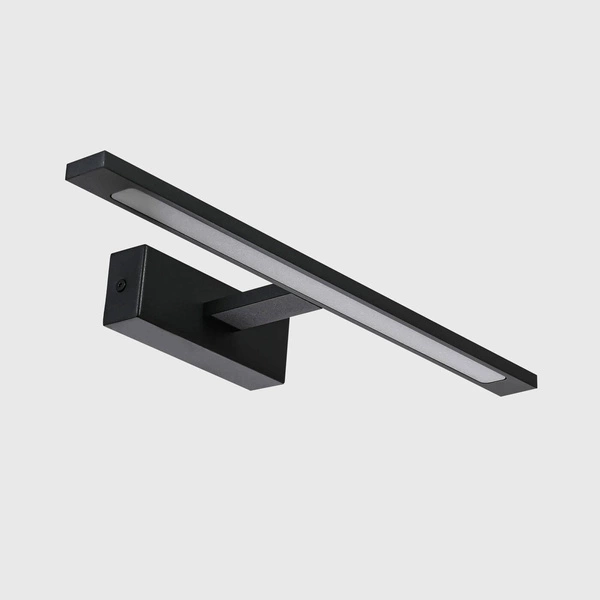 Czarny kinkiet nad lustro ISLA 41cm