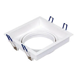 Oprawa wpuszczana oczko sufitowe CROSTI LANA SQ L szer. 17cm | biały