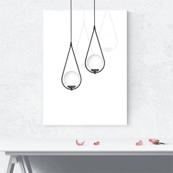 Lampa wisząca K-4771 z serii NEVE BLACK