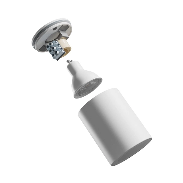 Tuba do łazienkio IP44 CHLOE GU10 natynkowa BIAŁY IP44