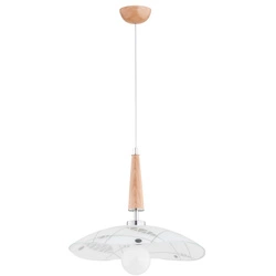 Lampa wisząca ALFA BONSAI DREWNIANA 1xE27 47cm | 60937