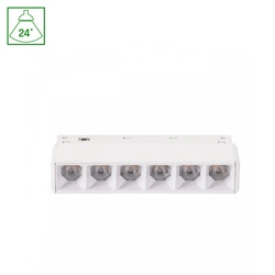 SYSTEM SHIFT BASIC - GRID XS OPRAWA LINIOWA 110MM 6W 2700K BIAŁY