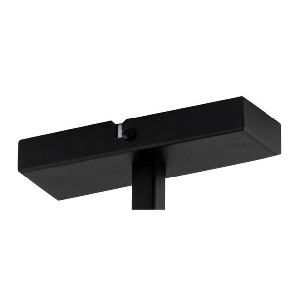 Nowoczesna lampa sufitowa OFF 1 PLAFON czarny/srebrny 32142